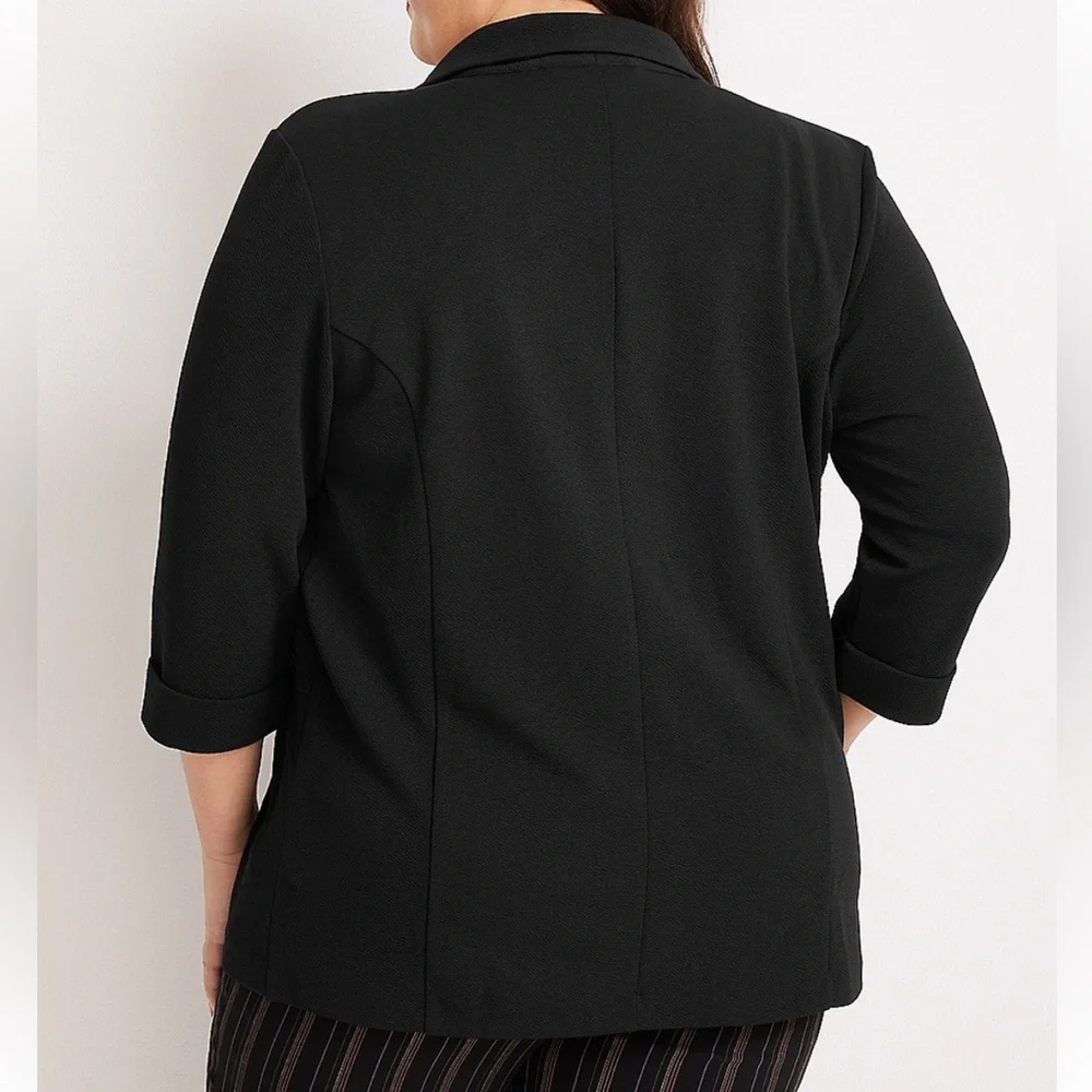 Women’s Maurice’s Plus Size Versa Open Front Blazer-2X - Picture 2 of 5